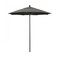 California Umbrella 7.5' Black Aluminum Market Patio Umbrella, Pacifica Taupe 194061335055 - alternate 1